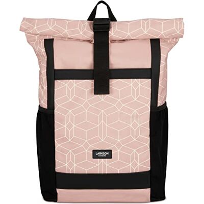 LARKSON Sac à Dos Roll Top Femmes & Hommes No 2 Backpack pour l'École, l'Université Compartiment Ordinateur Portable 16 Pouces Hydrofuge LARKSON Sac à Dos Roll Top Femmes & Hommes No 2 Backpack pour l'École, l'Université Compartiment Ordinateur Portable 16 Pouces Hydrofuge