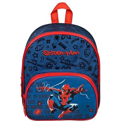 Undercover Sac à dos pour enfant Spider Man Avec poche avant Pour la maternelle, les loisirs et les voyages Durable et pratique Pour les enfants à partir de 4 ans, bleu, Einheitsgröße Undercover Sac à dos pour enfant Spider Man Avec poche avant Pour la maternelle, les loisirs et les voyages Durable et pratique Pour les enfants à partir de 4 ans, bleu, Einheitsgröße