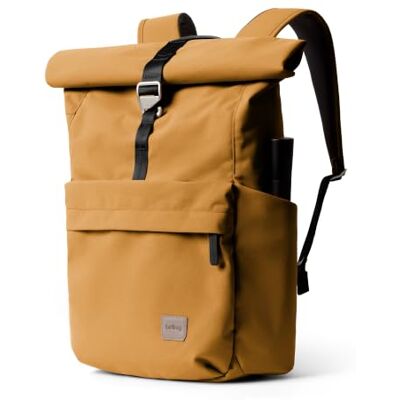 Bellroy Classic Rolltop, Sac à dos, 16 pouces Camel Sac à dos urbain avec compartiment 16 pouces pour ordinateur portable, passant pour valise et double accès au contenu Bellroy Classic Rolltop, Sac à dos, 16 pouces Camel Sac à dos urbain avec compartiment 16 pouces pour ordinateur portable, passant pour valise et double accès au contenu