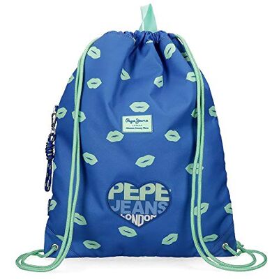Pepe Jeans Sac à dos , bleu, 35x46 cms, Sac à dos Pepe Jeans Sac à dos , bleu, 35x46 cms, Sac à dos