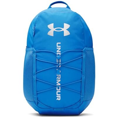 Under Armour Hustle Sac à dos de sport unisexe pour adulte, (402) Bleu Atlantis/Noir/Argent métallisé, One Size, Hustle Sport 6.0 Sac à dos Under Armour Hustle Sac à dos de sport unisexe pour adulte, (402) Bleu Atlantis/Noir/Argent métallisé, One Size, Hustle Sport 6.0 Sac à dos