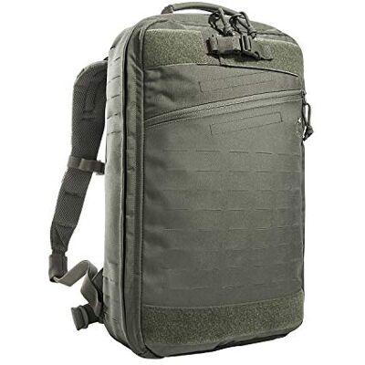 Tasmanian Tiger TT Medic Assault Pack MKII Sac tactique de premiers secours pour urgence, voyage, camping, randonnée, cyclisme, extérieur (gris rocaille, olive IRR) Tasmanian Tiger TT Medic Assault Pack MKII Sac tactique de premiers secours pour urgence, voyage, camping, randonnée, cyclisme, extérieur (gris rocaille, olive IRR)