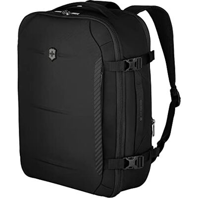 Victorinox Crosslight Boarding Bag, Sac à Dos pour Ordinateur Portable 15,6 Pouces, Extensible, Femmes/Hommes, 22 x 39 x 53 cm, Noir Victorinox Crosslight Boarding Bag, Sac à Dos pour Ordinateur Portable 15,6 Pouces, Extensible, Femmes/Hommes, 22 x 39 x 53 cm, Noir