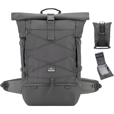 Johnny Urban Allen Travel XL Sac à dos de voyage pour homme et femme 48 l Grand sac à dos roulé Idéal pour les voyages, les excursions et les voyages Imperméable Johnny Urban Allen Travel XL Sac à dos de voyage pour homme et femme 48 l Grand sac à dos roulé Idéal pour les voyages, les excursions et les voyages Imperméable