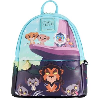 Loungefly Roi Lion Pride Rock Mini sac à dos Loungefly Roi Lion Pride Rock Mini sac à dos
