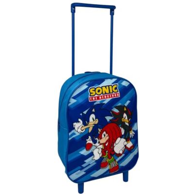 CARTOON Sac à dos trolley pour enfant avec roulettes 28 x 23 x 11 cm, Sonic, 28 cm, Casual CARTOON Sac à dos trolley pour enfant avec roulettes 28 x 23 x 11 cm, Sonic, 28 cm, Casual