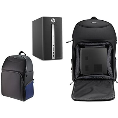 Navitech Noir Portable Mobile Mini PC Housse de transport / sac à dos Sac à dos compatible avec HP EliteDesk 800 G3 Navitech Noir Portable Mobile Mini PC Housse de transport / sac à dos Sac à dos compatible avec HP EliteDesk 800 G3