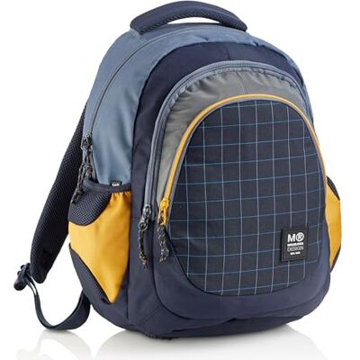 Miquelrius Rider Square Sac à dos triple Berlin recyclé unisexe pour enfants, multicolore, grand format, multicolore, L Miquelrius Rider Square Sac à dos triple Berlin recyclé unisexe pour enfants, multicolore, grand format, multicolore, L