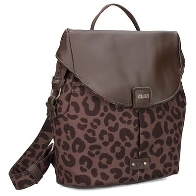 Zwei Olli OR8 Petit sac à dos pour femme 5 litres aspect cuir vintage résistant imperméable compartiment principal zippé Zwei Olli OR8 Petit sac à dos pour femme 5 litres aspect cuir vintage résistant imperméable compartiment principal zippé