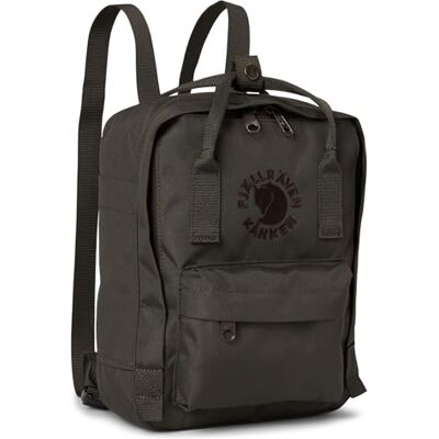 Fjällräven Re-kånken Mini sac à dos de sport unisexe, Olive foncé, Taille unique, Re-kånken Mini Fjällräven Re-kånken Mini sac à dos de sport unisexe, Olive foncé, Taille unique, Re-kånken Mini