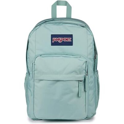 JANSPORT Big Day Pack Grand Sac à Dos, Compartiment pour Ordinateur Portable 15In, 43.5 X 19 X 32.5 cm, Faded Sage Green JANSPORT Big Day Pack Grand Sac à Dos, Compartiment pour Ordinateur Portable 15In, 43.5 X 19 X 32.5 cm, Faded Sage Green