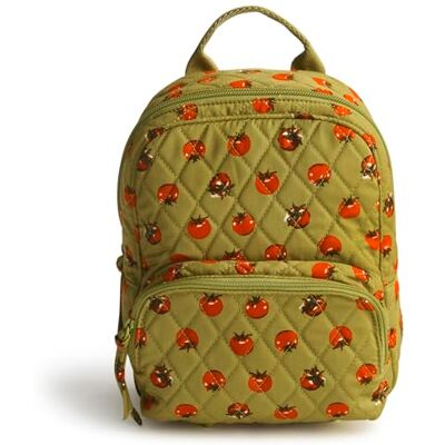 Vera Bradley Mini Banbury Sac à dos en coton pour femme, Petit palmier tomates, One Size, Mini sac à dos Banbury en coton de qualité supérieure Vera Bradley Mini Banbury Sac à dos en coton pour femme, Petit palmier tomates, One Size, Mini sac à dos Banbury en coton de qualité supérieure