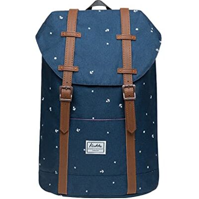 KAUKKO Sac à dos beau et bien pensé avec compartiment pour ordinateur portable 15" pour école, université, 22 l KAUKKO Sac à dos beau et bien pensé avec compartiment pour ordinateur portable 15" pour école, université, 22 l