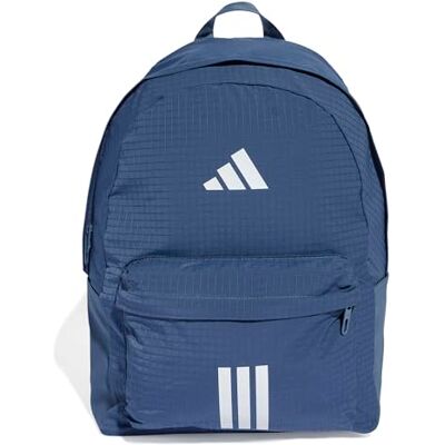 adidas Mixte ESSENTIALS 3 STRIPES BACKPACK BACK TO SCHOOL 2, preloved ink/white, One size adidas Mixte ESSENTIALS 3 STRIPES BACKPACK BACK TO SCHOOL 2, preloved ink/white, One size