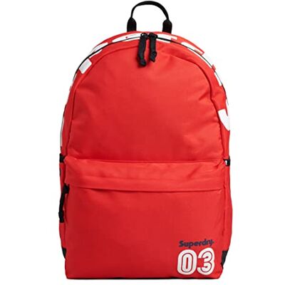 Superdry Sac à dos, Apple Red, taille unique Superdry Sac à dos, Apple Red, taille unique