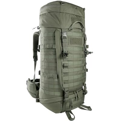 Tasmanian Tiger TT Base Pack 60 FO Sac à dos modulaire extensible de 60 l à 75 l avec grande ouverture avant ; sac à dos de trekking ergonomique avec système Molle, Olive Tasmanian Tiger TT Base Pack 60 FO Sac à dos modulaire extensible de 60 l à 75 l avec grande ouverture avant ; sac à dos de trekking ergonomique avec système Molle, Olive