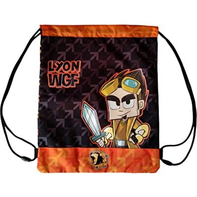 Sac à dos Coulisse Lyon Gamer - Poche arrière zippée & Système anti-étouffement Sac à dos Coulisse Lyon Gamer - Poche arrière zippée & Système anti-étouffement