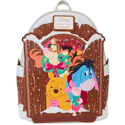 Loungefly Disney Winnie l'Ourson Scène de vacances Winnie l'ourson Mini sac à dos Loungefly Disney Winnie l'Ourson Scène de vacances Winnie l'ourson Mini sac à dos