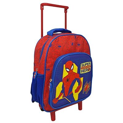 CARTOON Sac à dos maternelle Trolley Licorne, sac, école, loisirs, marche, 34 x 20 x 13 cm, rose, Spiderman (2), Sac à dos pour crèche CARTOON Sac à dos maternelle Trolley Licorne, sac, école, loisirs, marche, 34 x 20 x 13 cm, rose, Spiderman (2), Sac à dos pour crèche