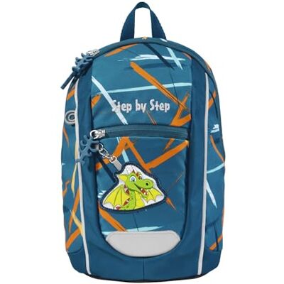 Step by Step KIGA MINI Ensemble sac à dos ergonomique avec sangle de poitrine réglable en hauteur pour les plus petits, pour maternelle, crèche et crèche, à partir de 12 mois +, tout-petits, 6 l Step by Step KIGA MINI Ensemble sac à dos ergonomique avec sangle de poitrine réglable en hauteur pour les plus petits, pour maternelle, crèche et crèche, à partir de 12 mois +, tout-petits, 6 l