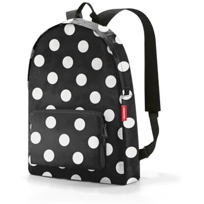 reisenthel AP7073 MINI MAXI Sac à dos à pois blancs pour femme Taille unique, Pois blancs, One Size, Sport reisenthel AP7073 MINI MAXI Sac à dos à pois blancs pour femme Taille unique, Pois blancs, One Size, Sport