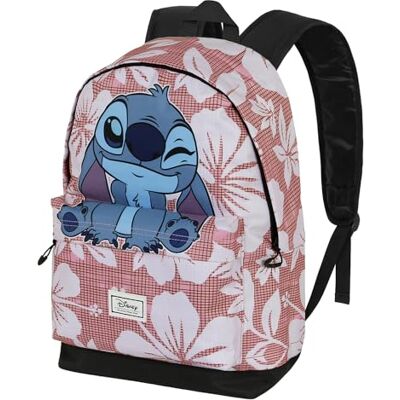Disney Lilo et Stitch Maui-Sac à Dos HS Fan 2.0, Rose Disney Lilo et Stitch Maui-Sac à Dos HS Fan 2.0, Rose