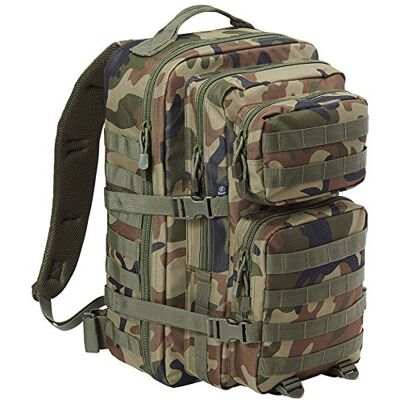 Brandit US Cooper L Sac à dos, vert militaire, Einheitsgröße Brandit US Cooper L Sac à dos, vert militaire, Einheitsgröße