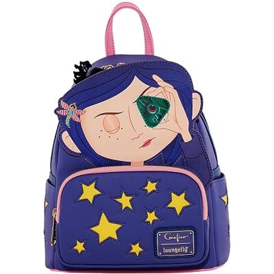 Loungefly Mini Sac A Dos Coraline Stars Cosplay 0671803467613 Loungefly Mini Sac A Dos Coraline Stars Cosplay 0671803467613