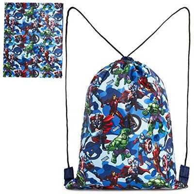 Marvel Petit Sac A Dos Enfant, Sac A Cordon Garcon Sport, Ecole, Voyage Piscine Marvel Petit Sac A Dos Enfant, Sac A Cordon Garcon Sport, Ecole, Voyage Piscine