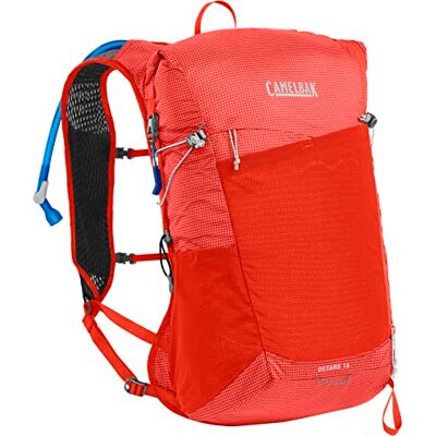 CAMELBAK Octane 16 Sac à dos d'hydratation avec réservoir Fusion de 2 l Motif coquelicot rouge et vapeur CAMELBAK Octane 16 Sac à dos d'hydratation avec réservoir Fusion de 2 l Motif coquelicot rouge et vapeur
