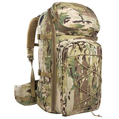 Tasmanian Tiger TT Modular Trooper Pack Sac à dos de randonnée 55 l Compatible avec Molle Sac à dos militaire pour homme Pour l'extérieur, le bushcraft, le trekking, multicam, 62 x 34 x 19 Tasmanian Tiger TT Modular Trooper Pack Sac à dos de randonnée 55 l Compatible avec Molle Sac à dos militaire pour homme Pour l'extérieur, le bushcraft, le trekking, multicam, 62 x 34 x 19