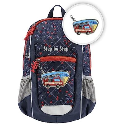 Step by Step Kiga Maxi Backpack Fire Truck Finn, Fire Truck Finn Step by Step Kiga Maxi Backpack Fire Truck Finn, Fire Truck Finn