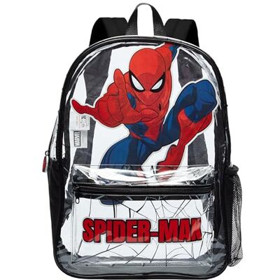 Marvel Spider-Man Sac à Dos Enfant, Sac Transparent, Sacs Enfant à Dos Spiderman Garçon, One Size Marvel Spider-Man Sac à Dos Enfant, Sac Transparent, Sacs Enfant à Dos Spiderman Garçon, One Size