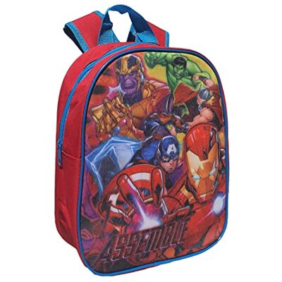 CARTOON Sac à dos maternelle Disney, Marvel, sac, école, loisirs, marche, mer, 28 x 22 x 10 cm, multicolore CARTOON Sac à dos maternelle Disney, Marvel, sac, école, loisirs, marche, mer, 28 x 22 x 10 cm, multicolore