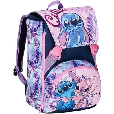 Seven Sac à dos extensible unisexe pour enfant Lilo et Stitch (lot de 1), bleu clair, rose (multicolore), Taglia unica, Sac à dos extensible Seven Sac à dos extensible unisexe pour enfant Lilo et Stitch (lot de 1), bleu clair, rose (multicolore), Taglia unica, Sac à dos extensible