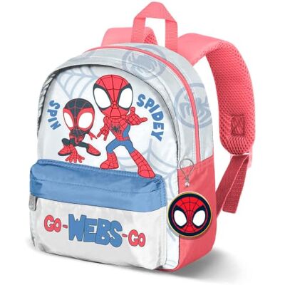 Marvel SPERMAN SPINGIOY Sac à dos + accessoire gris 22 x 27 Capacité 5 l Marvel SPERMAN SPINGIOY Sac à dos + accessoire gris 22 x 27 Capacité 5 l