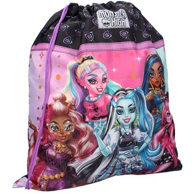 Vadobag Gymtas Monster High Sentiment féroce, Multicolore, Taille unique, Sac de gym sac à dos Vadobag Gymtas Monster High Sentiment féroce, Multicolore, Taille unique, Sac de gym sac à dos