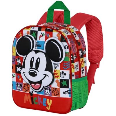 Sac à dos Disney Mickey Mouse Mood 3D - École maternelle Sac à dos Disney Mickey Mouse Mood 3D - École maternelle