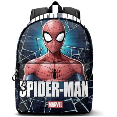 Marvel Spiderman Maximum-Small Fan HS Sac à dos, bleu, 25 x 35 cm, capacité 12 l, Spiderman bleu, One Size, Petit sac à dos Fan HS Marvel Spiderman Maximum-Small Fan HS Sac à dos, bleu, 25 x 35 cm, capacité 12 l, Spiderman bleu, One Size, Petit sac à dos Fan HS