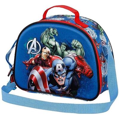 KARACTERMANIA The Avengers Energy-3D Sac petit-déjeuner Bleu KARACTERMANIA The Avengers Energy-3D Sac petit-déjeuner Bleu