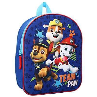 Vadobag Sac à dos Paw Patrol Friends Arround Town 3D 520-2589, Bleu, Taille unique, Bagage enfant Vadobag Sac à dos Paw Patrol Friends Arround Town 3D 520-2589, Bleu, Taille unique, Bagage enfant