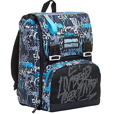 Seven 2010021B1-519 - Sac à dos pliable turquoise - École Voyage Seven 2010021B1-519 - Sac à dos pliable turquoise - École Voyage