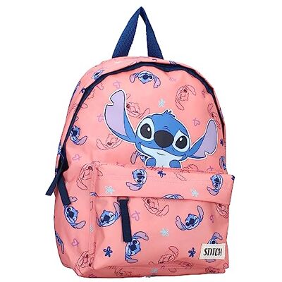 Vadobag Sac à dos STITCH Clin d' il Made for FUN par Disney Lilo & Stitch Sac à dos pour enfants école maternelle couleur pêche dimensions 31 x 22 x 9 cm, pêche, taille unique Vadobag Sac à dos STITCH Clin d' il Made for FUN par Disney Lilo & Stitch Sac à dos pour enfants école maternelle couleur pêche dimensions 31 x 22 x 9 cm, pêche, taille unique