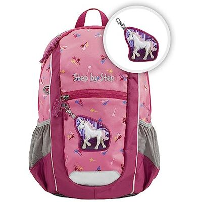 Step by Step KIGA Maxi Ensemble sac à dos avec compartiment intérieur séparé, mini sac à dos ergonomique avec sangle de poitrine réglable en hauteur, pour maternelle, maternelle et loisirs, à partir de 3 ans, 10 l Step by Step KIGA Maxi Ensemble sac à dos avec compartiment intérieur séparé, mini sac à dos ergonomique avec sangle de poitrine réglable en hauteur, pour maternelle, maternelle et loisirs, à partir de 3 ans, 10 l