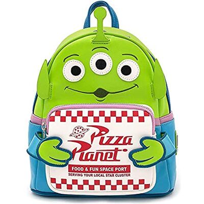 Loungefly Toy Story Alien Pizza Box Mini PU Backpack Loungefly Toy Story Alien Pizza Box Mini PU Backpack