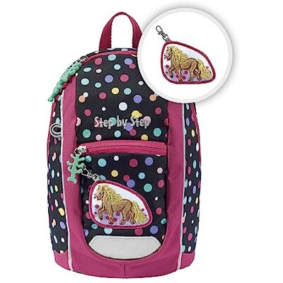 Step by Step KIGA MINI Ensemble sac à dos ergonomique avec sangle de poitrine réglable en hauteur pour les plus petits, pour maternelle, crèche et crèche, à partir de 12 mois et plus, tout-petits, 6 l Step by Step KIGA MINI Ensemble sac à dos ergonomique avec sangle de poitrine réglable en hauteur pour les plus petits, pour maternelle, crèche et crèche, à partir de 12 mois et plus, tout-petits, 6 l