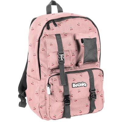 Sac à dos scolaire BeUniq Cerise - Sac à dos scolaire Sac à dos scolaire BeUniq Cerise - Sac à dos scolaire