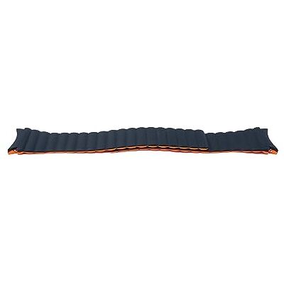 SYSTEM-S Bracelet 20 mm en silicone magnétique pour Samsung Galaxy Watch 5 4 Noir Orange, noir/orange, Eine Grösse, Classique SYSTEM-S Bracelet 20 mm en silicone magnétique pour Samsung Galaxy Watch 5 4 Noir Orange, noir/orange, Eine Grösse, Classique