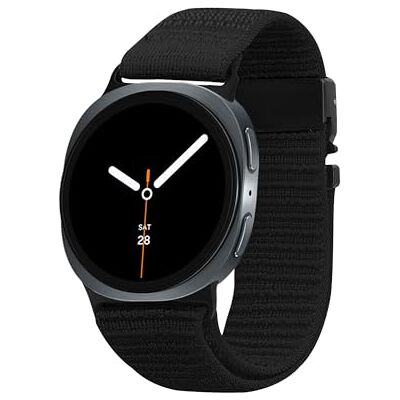 kwmobile Bracelet compatible avec Samsung Galaxy Watch 8 / Watch 8 Classic 46mm Bracelets de rechange en nylon pour fitness tracker noir kwmobile Bracelet compatible avec Samsung Galaxy Watch 8 / Watch 8 Classic 46mm Bracelets de rechange en nylon pour fitness tracker noir