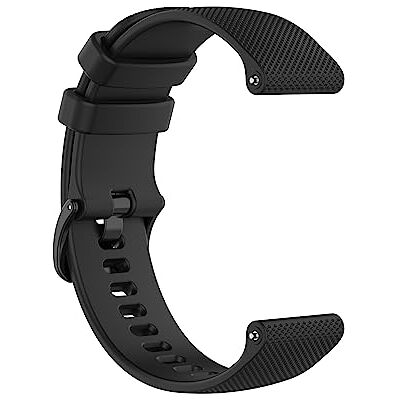 INF Bracelets de montre bracelets de montre pour montres de sport Garmin en silicone à dégagement rapide, Le noir, 92 mm, sangle INF Bracelets de montre bracelets de montre pour montres de sport Garmin en silicone à dégagement rapide, Le noir, 92 mm, sangle